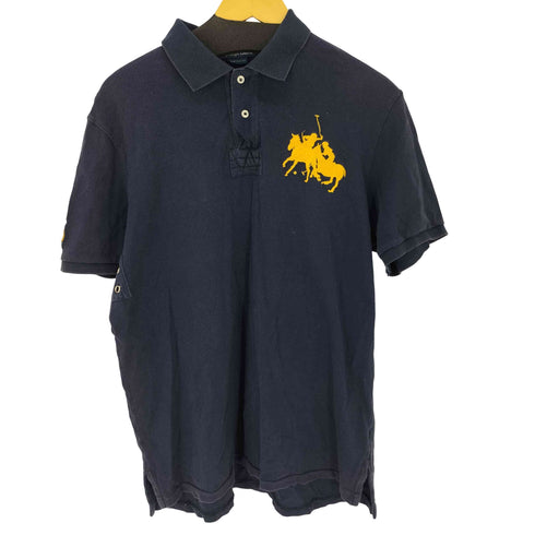 ポロバイラルフローレン Polo by RALPH LAUREN スモールポニー刺繍 S/S ポロシャツ メンズ import:L