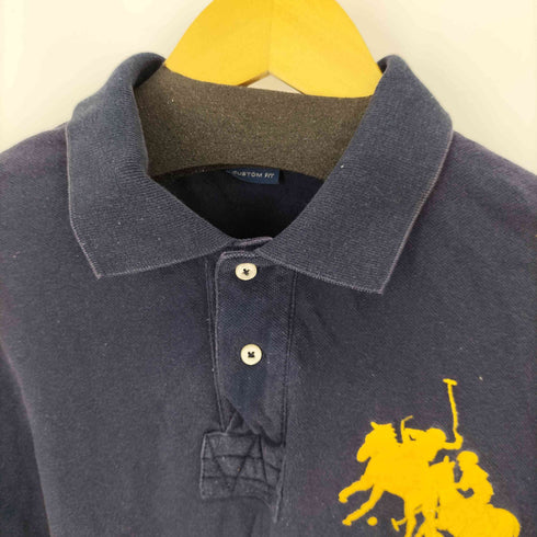 ポロバイラルフローレン Polo by RALPH LAUREN スモールポニー刺繍 S/S ポロシャツ メンズ import:L