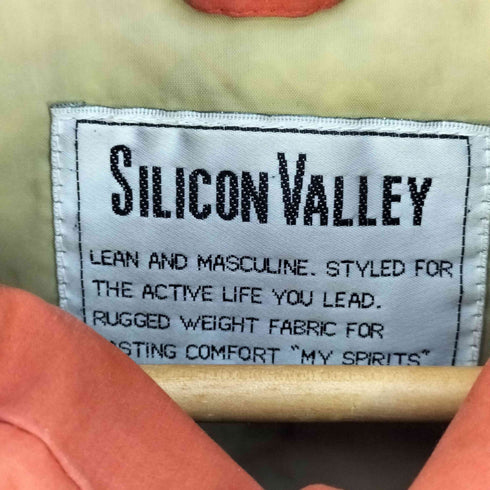 SILICON VALLEY ポリコットン ダウンベスト メンズ import:L