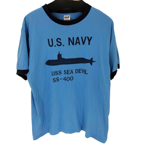 アンビル Anvil US NAVY リンガ―S/S TEE サブマリン メンズ import:L