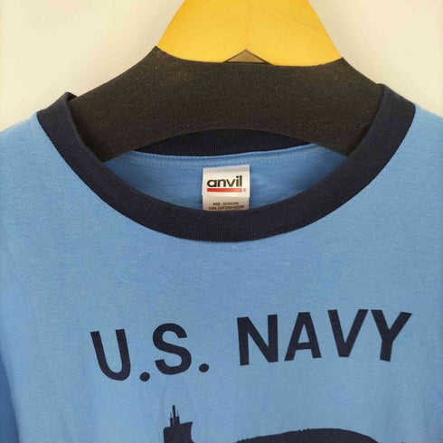 アンビル Anvil US NAVY リンガ―S/S TEE サブマリン メンズ import:L