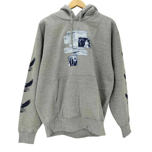クロスアンドスティッチ CROSS&STITCH プリントプルオーバーパーカー メンズ JPN:XL