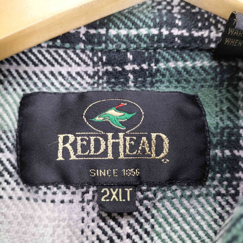 レッドヘッド RED HEAD ネルシャツ メンズ 2XL