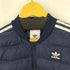 アディダス adidas 3ライン キルティング ダウンジャケット SST LIGHT FL0005 DOWNJACKET NVY メンズ import:L