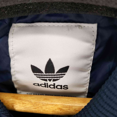 アディダス adidas 3ライン キルティング ダウンジャケット SST LIGHT FL0005 DOWNJACKET NVY メンズ import:L