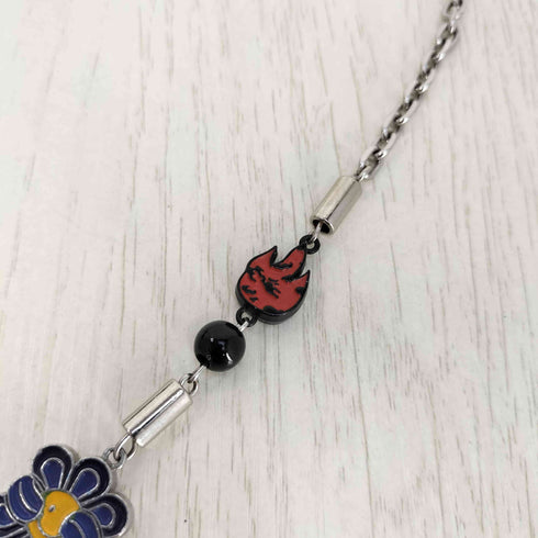 サルーテ SALUTE Cactus flower flame necklace カクタスフラワーフレームネックレス メンズ