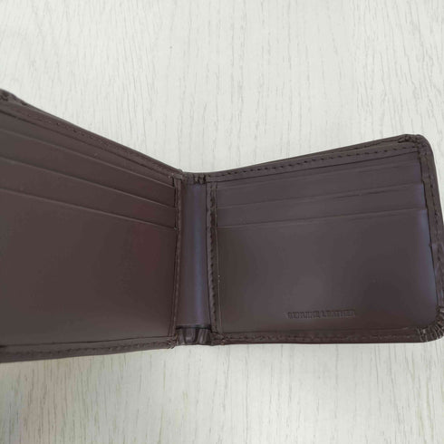 フレッドペリー FRED PERRY MATT LEATHER BILLFOLD WALLET マット レザー ビルフォールド ウォレット二つ折り財布 メンズ