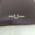 フレッドペリー FRED PERRY MATT LEATHER BILLFOLD WALLET マット レザー ビルフォールド ウォレット二つ折り財布 メンズ