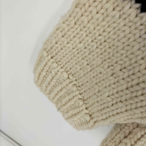 FRON ENTERPRISES LTD カナダ製 カウチンニット 狼 メンズ