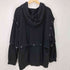 イクミ IKUMI SNAPBOTTON HOODIE スナップボタンプルオーバーパーカー レディース