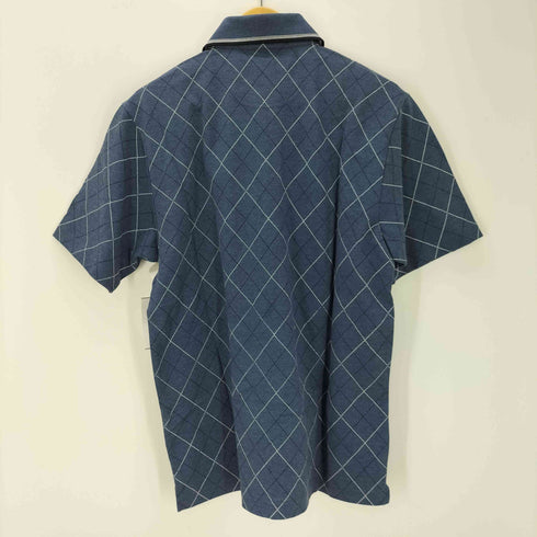 ユーピーレノマ U.P renoma アーガイル柄ポロシャツ メンズ JPN:M