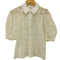 クロエ Chloe S/S レース ブラウス レディース DE:36