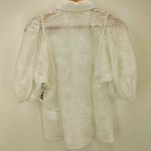クロエ Chloe S/S レース ブラウス レディース DE:36