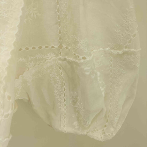 クロエ Chloe S/S レース ブラウス レディース DE:36