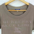 バーバリーブルーレーベル BURBERRY BLUE LABEL ラメロゴプリント クルーネックTシャツ レディース EUR:38