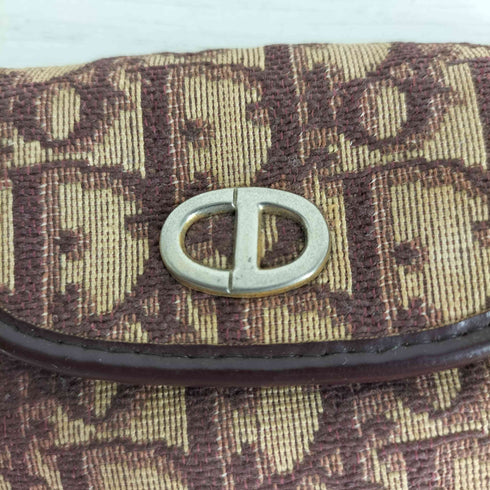クリスチャンディオール Christian Dior CDロゴ金具 トロッター コインケース レディース