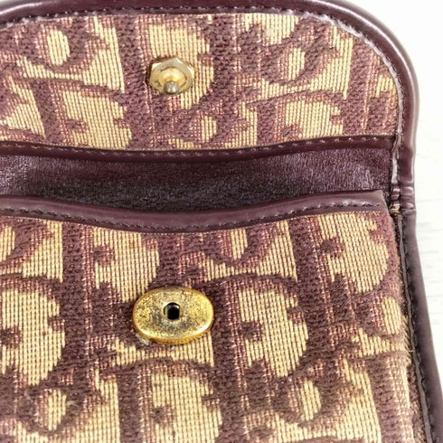 クリスチャンディオール Christian Dior CDロゴ金具 トロッター コインケース レディース
