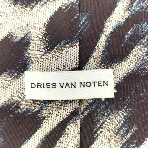 ドリスヴァンノッテン DRIES VAN NOTEN レオパード ネクタイ メンズ