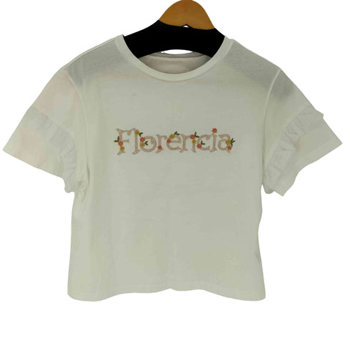 ダイアグラムグレースコンチネンタル Diagram GRACE CONTINENTAL フロント刺繍Tシャツ レディース JPN:36