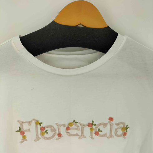 ダイアグラムグレースコンチネンタル Diagram GRACE CONTINENTAL フロント刺繍Tシャツ レディース JPN:36