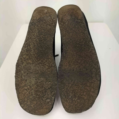 クラークスオリジナルズ Clarks ORIGINALS Wallabee ブラックスエード メンズ JPN:25