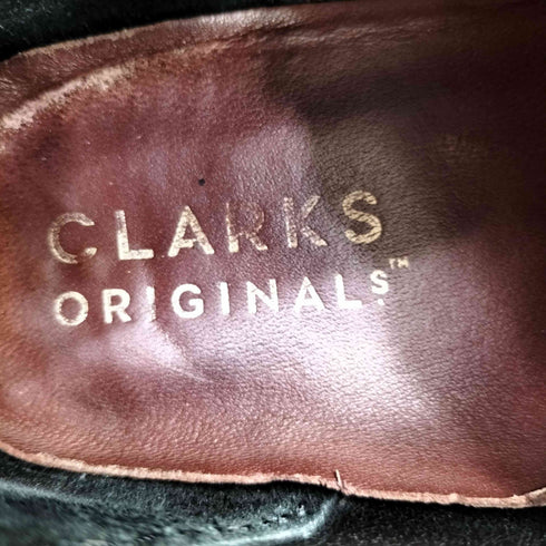 クラークスオリジナルズ Clarks ORIGINALS Wallabee ブラックスエード メンズ JPN:25