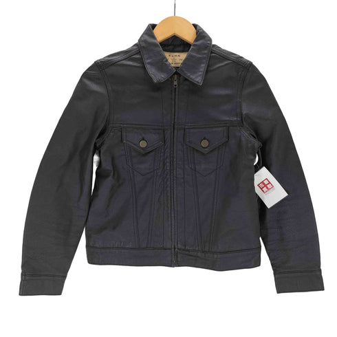 kuhn ジップアップ ピッグレザージャケット レディース JPN:S
