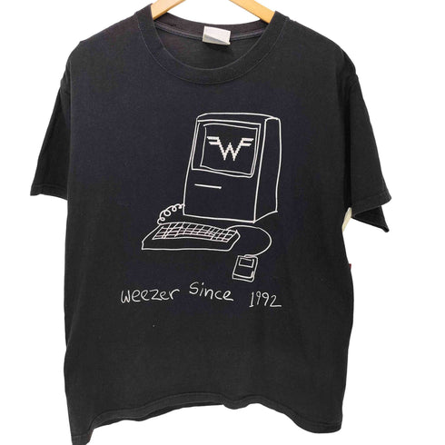 ヘインズ Hanes 00S 前面プリント バンドTシャツ メンズ import:M