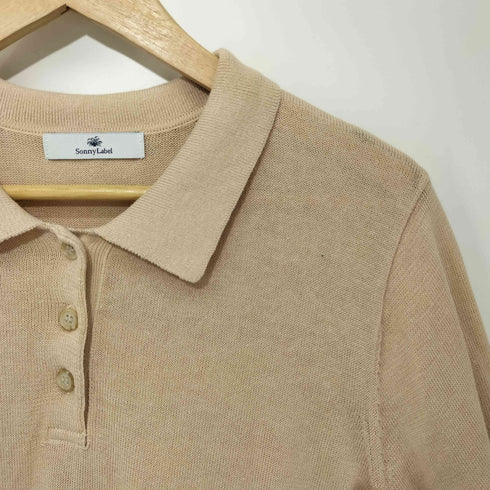 アーバンリサーチサニーレーベル URBAN RESEARCH Sonny Label リネン混 半袖ニット レディース FREE