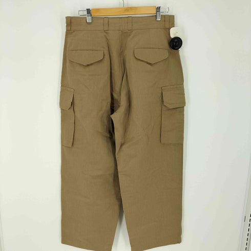 マテリオ Ets.MATERIAUX French ARMY M47パンツ カシミヤ混 ワイド カーゴパンツ メンズ JPN:3