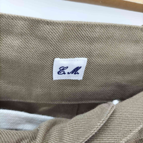 マテリオ Ets.MATERIAUX French ARMY M47パンツ カシミヤ混 ワイド カーゴパンツ メンズ JPN:3