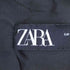 ザラ ZARA LEATHER EFFECT SHORT PUFFER GILET レザー エフェクト パファー ジレ レディース import:XS