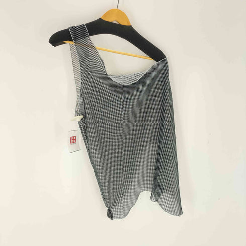 O in T メッシュワンショルダータンクトップ レディース