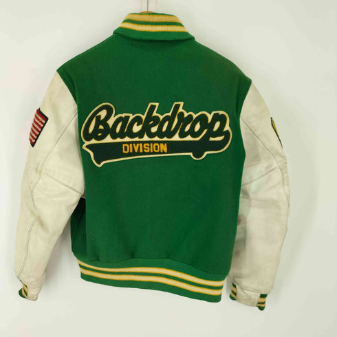 ゴールデンベアー Golden bear 70-80S ウールスタジャン 袖レザー メンズ JPN:S