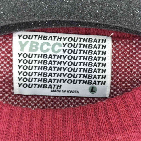 YOUTH BATH フェイスプリントニット メンズ JPN:L