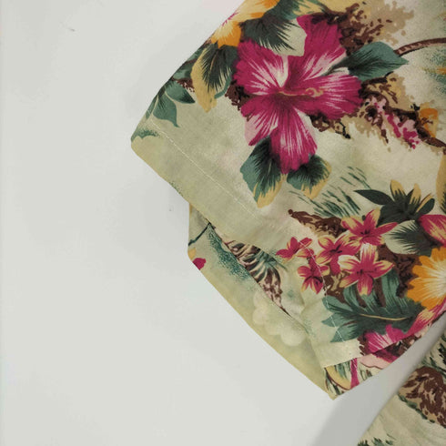MUU MUU APPAREL コットンアロハシャツ USA製 メンズ JPN:M