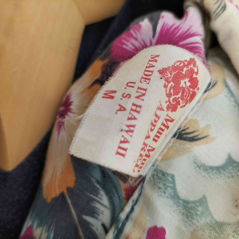 MUU MUU APPAREL コットンアロハシャツ USA製 メンズ JPN:M