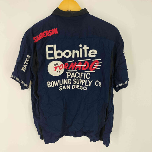 ヒューストン HOUSTON ボーリングシャツ チェーンステッチ メンズ JPN:M