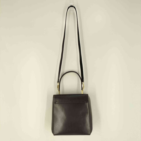サルヴァトーレフェラガモ Salvatore Ferragamo イタリア製 2WAY レザーショルダーバッグ ハンドバッグ レディース