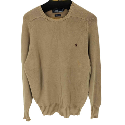 ポロバイラルフローレン Polo by RALPH LAUREN コットンニットクルーネックニット メンズ import:M
