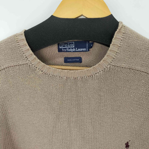 ポロバイラルフローレン Polo by RALPH LAUREN コットンニットクルーネックニット メンズ import:M
