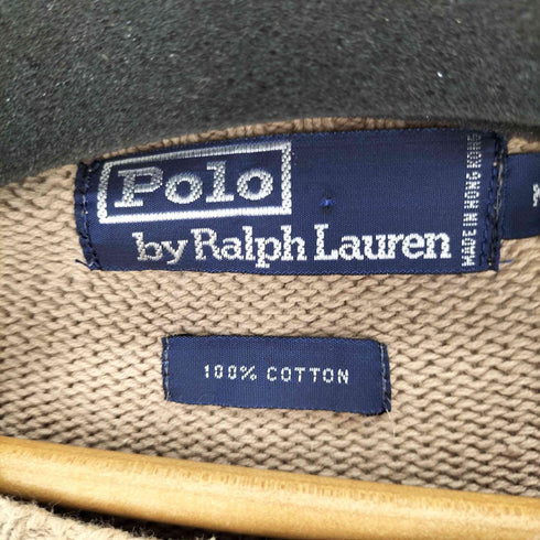 ポロバイラルフローレン Polo by RALPH LAUREN コットンニットクルーネックニット メンズ import:M