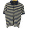 ナイキ NIKE ボーダーS/S ポロシャツ スウォッシュロゴ メンズ import:M