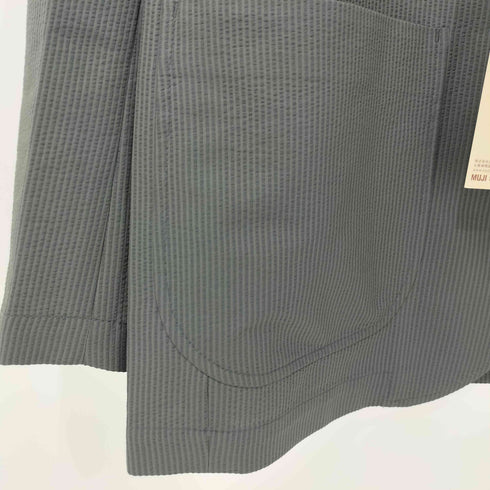 ムジルシリョウヒン 無印良品 かぜを通すストレッチサッカージャケット メンズ M