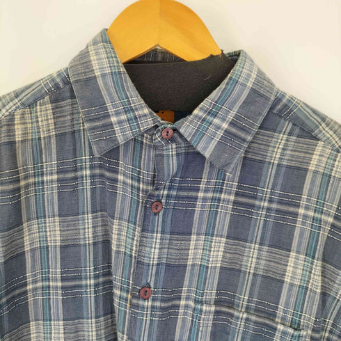 90S チェックS/S シャツ メンズ import:M