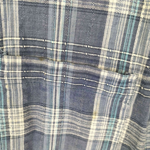 90S チェックS/S シャツ メンズ import:M