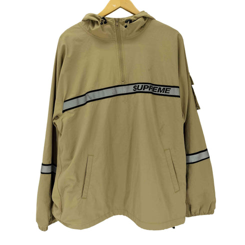 シュプリーム Supreme 18SS Reflective Taping Hooded Pullover メンズ