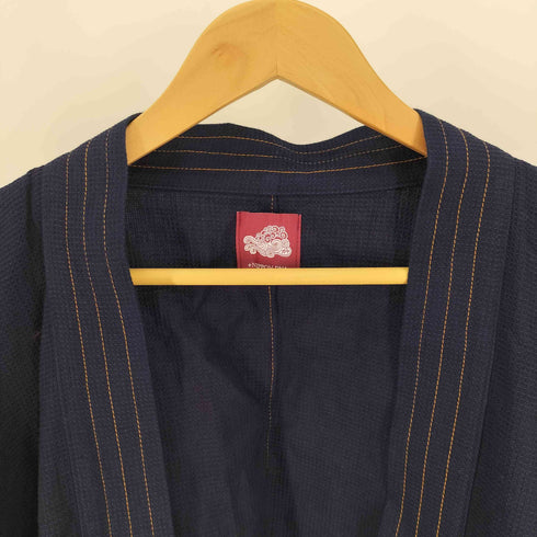 OKAYAMA DENIM +NIPPON DNA 刺し子タッチ 羽織り メンズ