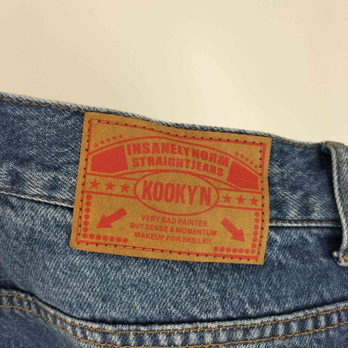 クーキー KOOKYN クラッシュワイドデニム メンズ US:34-35
