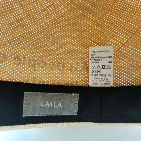 カシラ CA4LA MFH EQUAL 24 パナマ ホンブルグハット メンズ